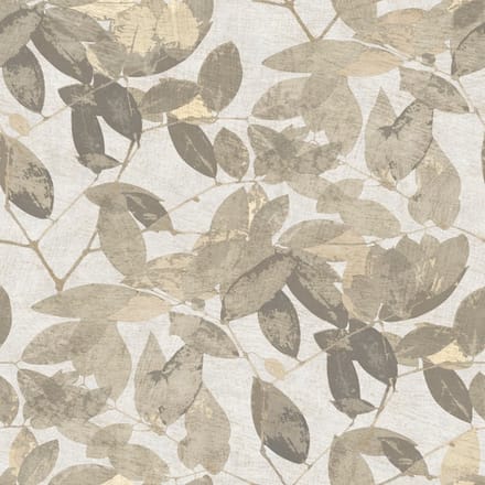 Decoprint Herbarium Behang met bladeren print - HE27271   5415058080709   Behang