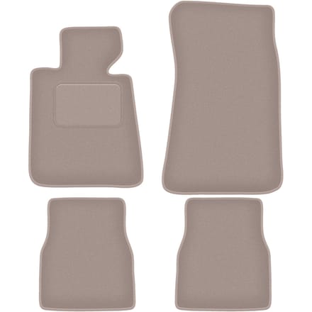 Wielganizator WLG-CARLUX Serie - Automatten - Beige - Voor BMW 3 E30 Coupe