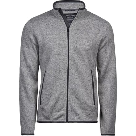 Tee Jays - Men´s Outdoor Fleece Jacket - Grey Melange - S