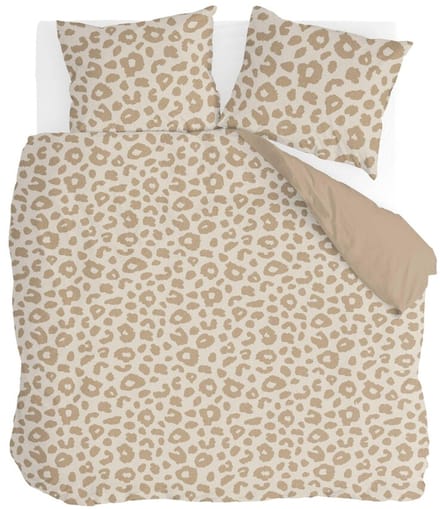 Byrklund Dekbedovertrek Animal Spots - 200x220 - 100% Polyester - Bruin / Grijs