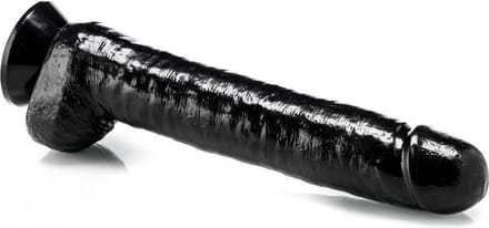 Gangbangster - Super John - Dildo - 35 x 7 cm - PVC - Zwart