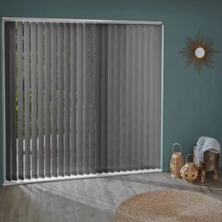 Madeco 3293 Verticale Lamellen Deluxe 5 Stuks Antraciet 8,9 X 180 Cm