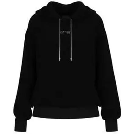 Guess Jeans Zwarte Katoenen Dames Sweatshirt
