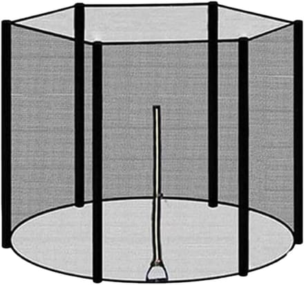 Trampoline Net - Veiligheidsnet - Buiten Spelen - Weerbestendig Ademend - 330 cm - Zwart