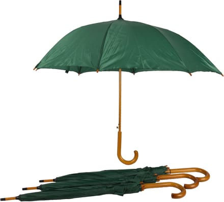 Paraplu Set van 4 Groene Windproof Automatische Paraplu's - 102cm Diameter - Geïnspireerd door Outlander op Netflix