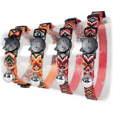 Duvo+ Kattenhalsband Indianen Design 20-28CM / 10MM