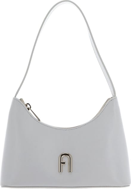 FURLA Leren Schoudertas Avondtas Diamante Mini Shoulder Bag Marshmallow Crème
