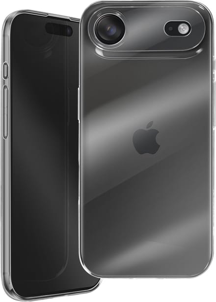 Tactical, Hoesje Geschikt voor Apple iPhone Air Compatibel met Draadloos Opladen Qi, Transparant