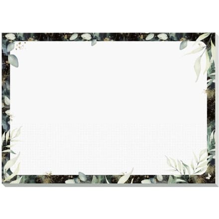 Sigel bureau onderlegger A3 Jolie Glamorous Leaves 30 vel ongedateerd