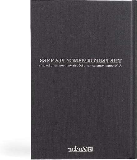 Performance Planner - Dagelijkse Planner - Doelen Stellen - Ongedateerd - 15 x 23 cm - Grijs