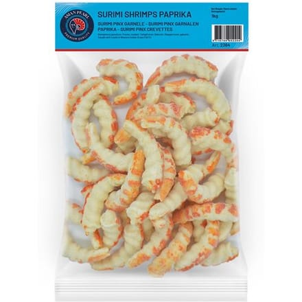 Asian Pearl Surimi Garnalen Paprika - 1 kg