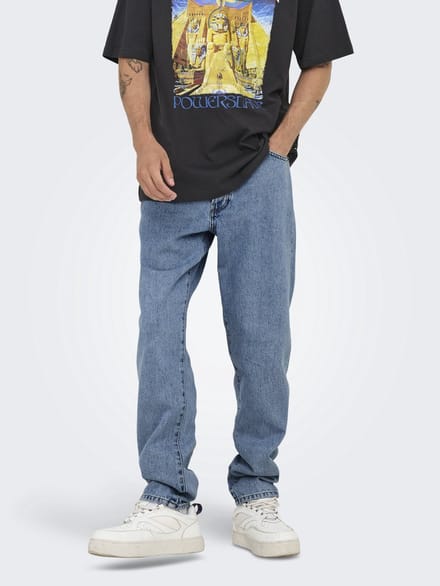 ONLY & SONS Loose fit ONSTYE High rise Tapered fit Jeans