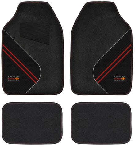 Red Bull Oracle Universele automattenset - 4-delige set - Zwart/Rood