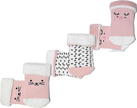 alisé Newborn sokken anti allergisch set van 6 paar