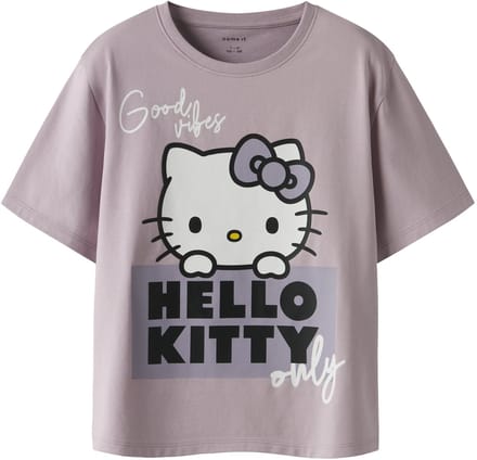 NAME IT - NKFDYKAJA HELLOK SS NREG TOP NOOS SKY - Meisjes - T-shirts