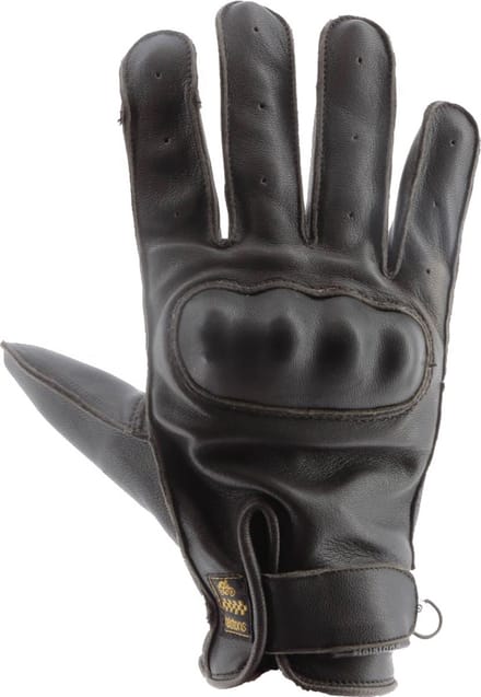 HELSTONS Roko Summer Men Lederen Handschoenen Bruin - Handschoen