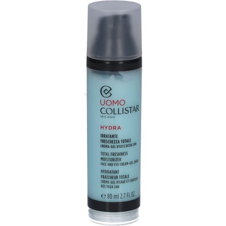 Frisse Hydraterende Crème Totale Uomo Voor Gezicht En Ogen - Collistar - 80ml - Gel