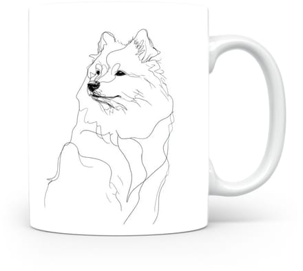 Beker Japanse Spitz