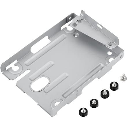 2.5  HDD Harde Schijf Montagebeugel Houder Adapter voor Sony PS3 CECH400X met Schroeven white