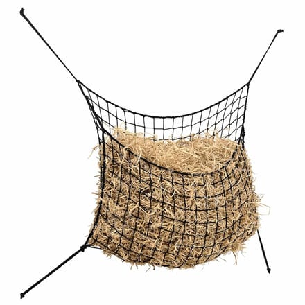 vidaXL - Hooinetten - 2 - st - 150x90 - cm - rechthoekig - polypropeen - zwart
