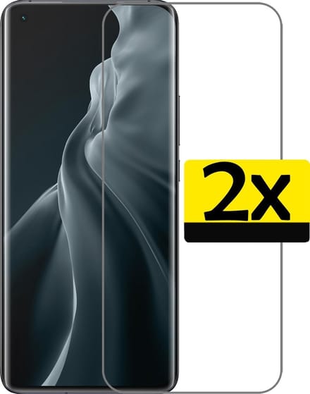 Screenprotector - Geschikt voor Xiaomi Mi 11 - 2 Stuks - Extra Sterk - Beschermglas - Gehard Glas - Tempered Glass - Screen Protector