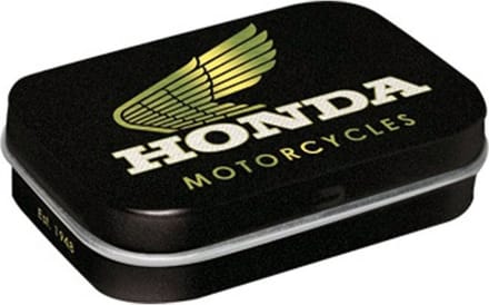 Pepermunt Blik Honda - Motorcycles Goud mint box 4 x 6 cm