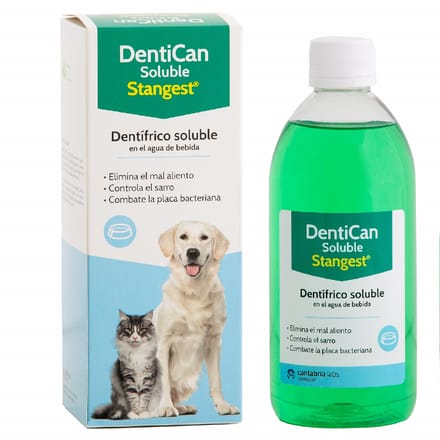 2x250ml DentiCan oplosbare tandpasta voor huisdieren