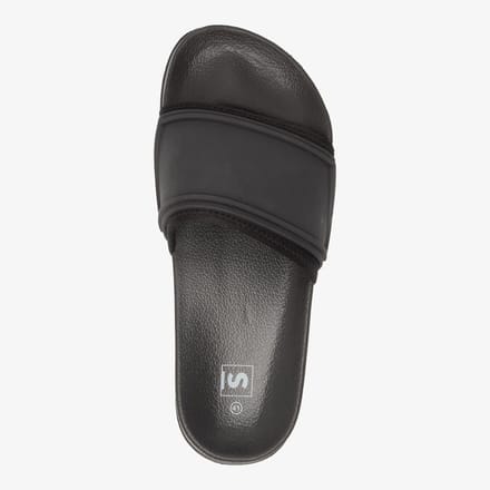 Heren badslippers zwart - Maat 41
