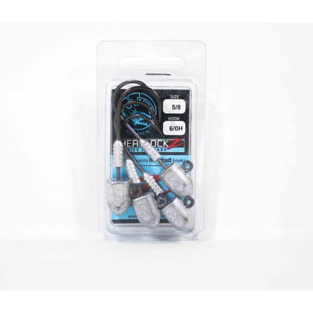 Tackle Tactics TT Headlockz HD Tête plombée 5/8 oz 6/0 4/paquet (3658) black