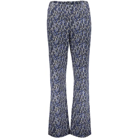 Geisha Pants Print Off-white/blue Maat: M | Wijde Broeken Outlet | Dames | Blauw
