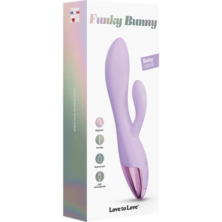 Love to Love - Funky Bunny - Rabbit Vibrator - Lila