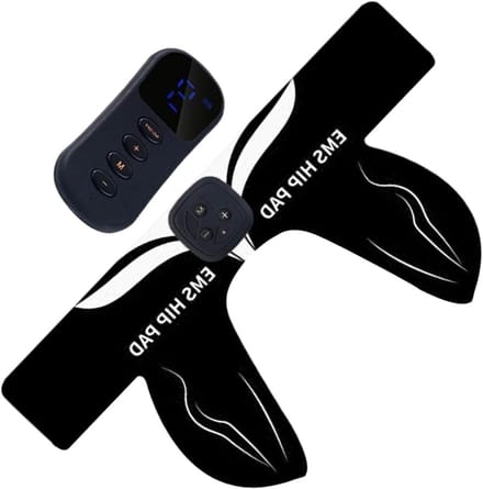 Bilspier Trainer - Heup Stimulator - Spier Versteviging - 18 Intensiteit Niveaus - 36.5x19.2cm - Wit