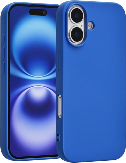TUNIQ Back cover voor iPhone 17 - Diepblauw - Schokabsorberend - Antislip