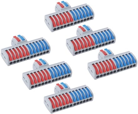 Dailygoody - Din Rail Terminal Blocks - Elektrische aansluitblok