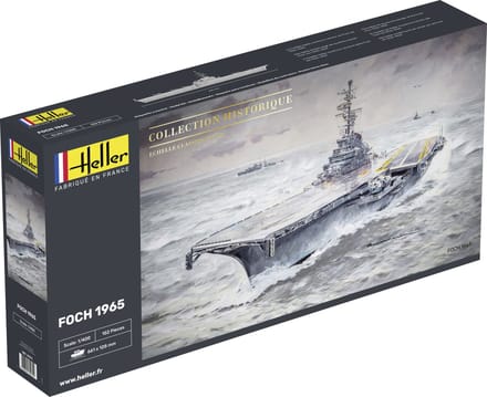 Heller Modelbouwpakket Schepen - 81071 Foch 1965 Ship Plastic - 1:400 - Modelbouw