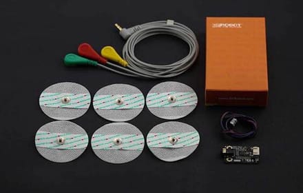 Gravity: analoge hartslagmeter (ECG) geschikt voor Arduino SEN0213