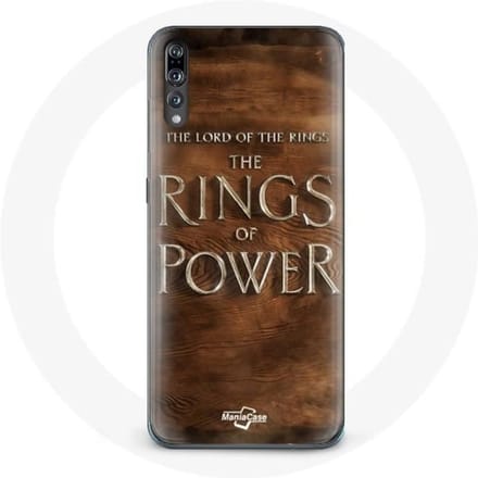 Coque - Le Seigneur des anneaux - Huawei P20 - Souple - Marron - Protection