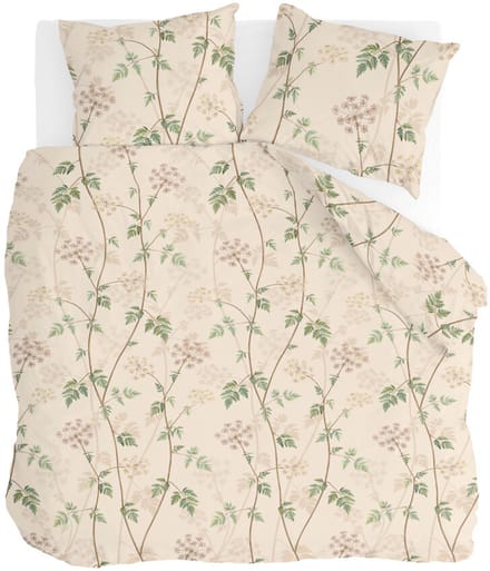 Byrklund Dekbedovertrek Vera - 240x220 - 80% Polyester / 20% Katoen - Beige