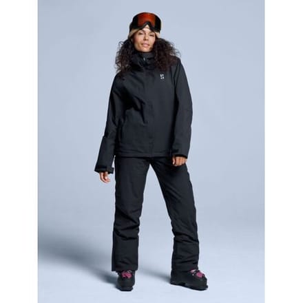 POEDERBAAS - arctic 2l insulated jacket women - Ski jack dames - Zwart
