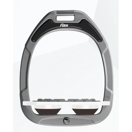 Plat Grip Aluminium/Wit/Bruin Flex-On Green Composite