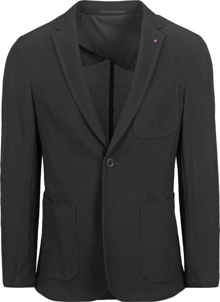 Suitable Travel Jacket Zwart - Maat 52 - Heren blazer