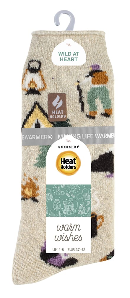 Heat Holders Lite - Dames Hobby Sokken - 1 Paar Winter Fleece Thermische Sokken - Loop