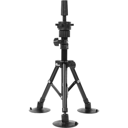 Pruikhoofd Standaard Mannequin Statief Kapsalon Vals Hoofd Vorm Standaard Beugel Zwart black