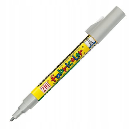 Fabricolor Textiel Stift 2mm - Zilver