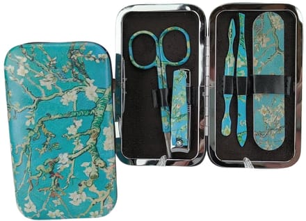 Manicuresetje - Van Gogh - Amandelbloesem - 5-Delig - Souvenir - Relatie Geschenk