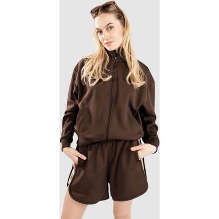Element Sunday Track Zip Hoodie bruin