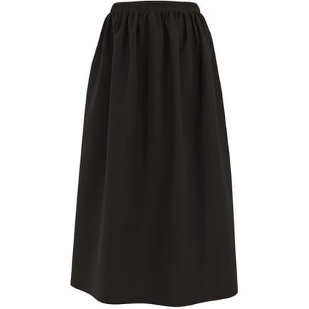 ESMARA Dames midi-rok (Zwart, XS (32/34))