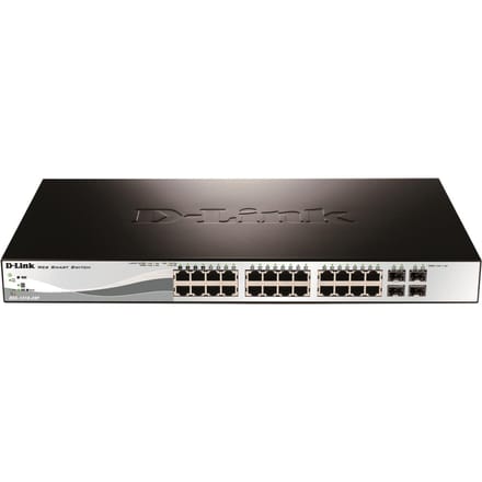 D-Link DES-1210-28P - Netwerkswitch - Smart Managed - PoE