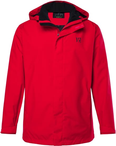 JAY-PI - Heren - functionele regenjas outdoor waterdicht winddicht ademend - Salsa - Maat L