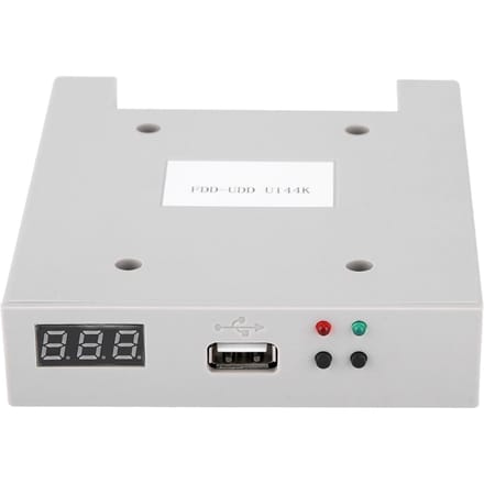 FDD-UDD U144K 1,44MB USB SSD floppy drive-emulator voor industriële controllers white